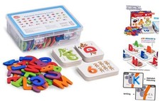 Alphabet Flash Cards Wooden Letter Puzzle ABC Sight Words Matching Games