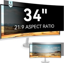 34 Inch Curved Computer Privacy Screen Filter for 21:9 Aspect Ratio Monitor