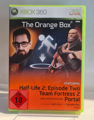 THE ORANGE BOX / Half-Life 2, Team Fortress 2, Portal / Xbox 360 / Disc sehr gut