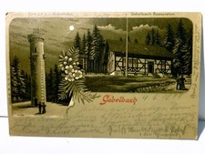 Gabelbach. Thüringen. Mondscheinkarte. Alte ...