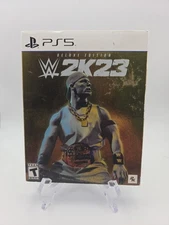 WWE 2K23 Deluxe Edition (Sony PlayStation 4, 2022) Used Complete and Tested