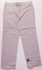 $100 TOMMY HILFIGER MENS STRETCH SUIT KHAKI DRESS PANTS SIZE 34 X 30