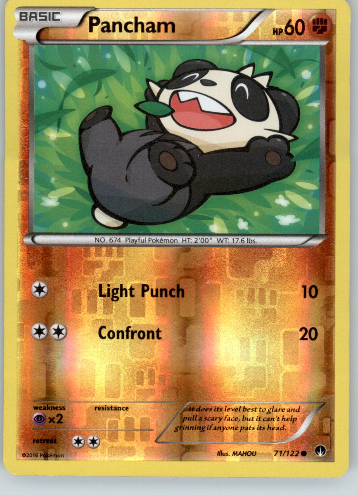 Pancham - XY - BREAKpoint - 71/122 - Reverse Holo LP
