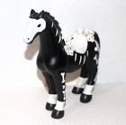 DIA DE LOS MUERTOS Skeleton HORSE w/SKULLS Saddle Figurine DAY OF THE DEAD Decor — photo 3