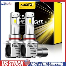 9012 HIR2 LED Bulbs High Low Beam Headlight 100W 22000LM White Super Bright 2x
