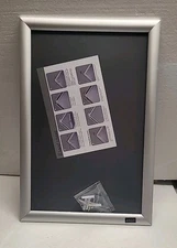 Seco Modern Aluminum Snap Poster Frame 11" x 17" - Silver - New