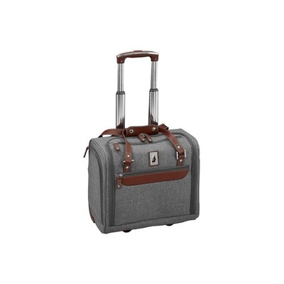 London Fog Westminster 15'' Softside Underseat Bag - GRAY HEATHER ONE SIZE