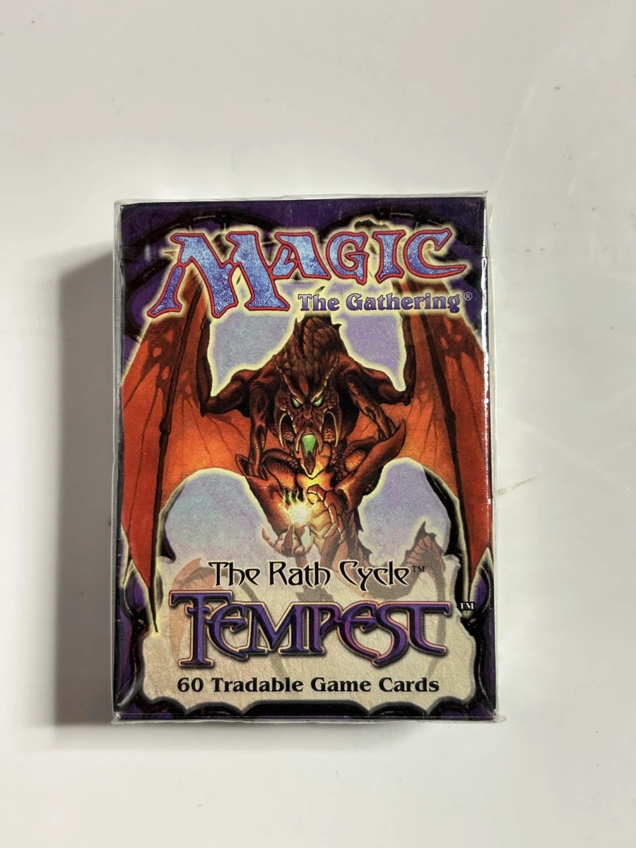 Magic: The Gathering Tempest デッキ　未開封 Magic: The Gathering Tempest Sealed Collectible Card Game Packs