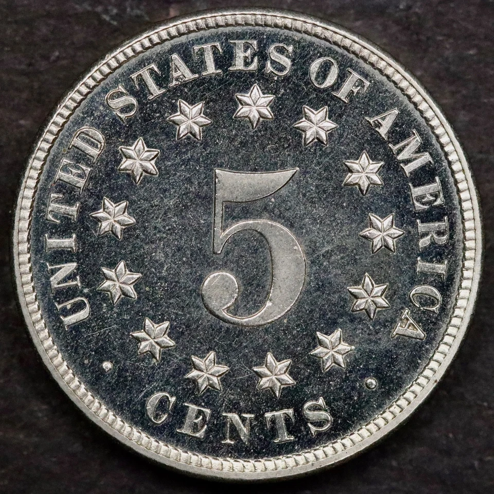 1881 5c Shield Nickel - Proof - Image 2 of 2