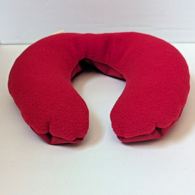TARA Aromatherapy Herbal-Ease U-Shape Microwaveable Hot Pack Neck Pillow Red