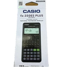 CASIO FX-350ES PLUS 2nd EDITION SCIENTIFIC CALCULATOR SCHOOL,OFFICE