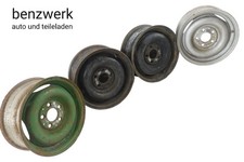 Mercedes W115 W123 4x Felge Stahlfelge 5,5x14 ET30 ORIGINAL 1154001302✔️