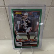 Panini 2025 NFL Sticker & Card Green /5 35 Drake Maye Patriots Short Print