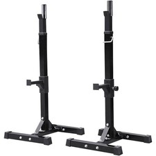 Adjustable Squat Rack Barbell Stand 44-70 Inc...