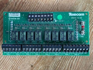 Texecom RM8 Relay Alarm Module VGC Used
