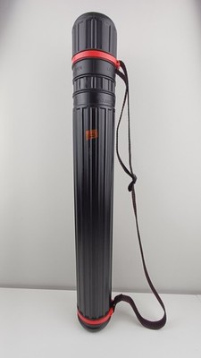 Erweiterbare Poster Tube Dokumenten Aufbewahrungsbox für Kunstwerke Poster Bild gebraucht