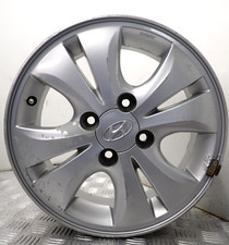 HYUNDAI I10 14"  SILVER  ALLOY  WHEEL 52910-0X251 (Z-464)
