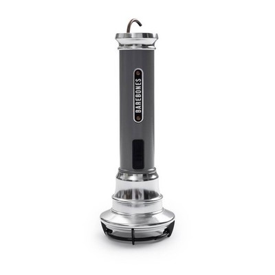 Barebones Taschenlampe Vintage Retro LED ''Flashlight'' grau Camping Outdoor