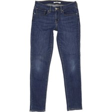 Levi's 711  Herren Blau Skinny Regular Stretch Jeans W30 L30 (83405)