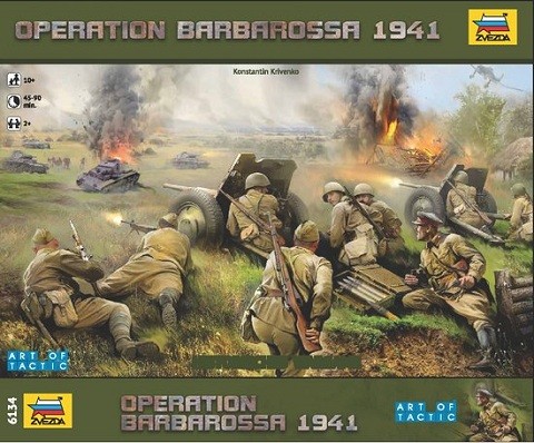 Operation Barbarossa 1941 - Military Historic Board Game Art of
