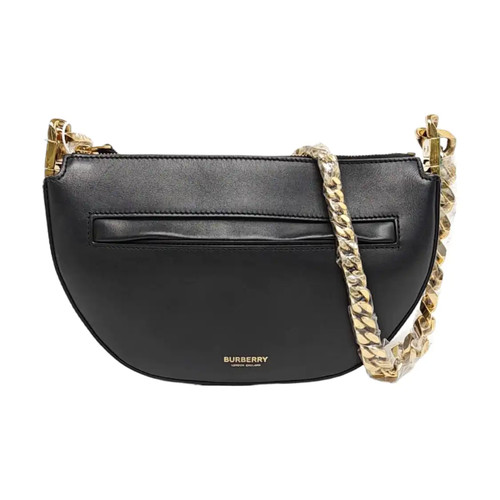 BURBERRY Olympia Mini bags Leather Black Free Shipping | Duties Paid