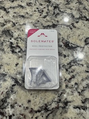 Solemates High Heel Protectors Narrow Clear 1 Pair New Grass Stoppers