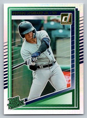 George Lombard Jr 2025 Panini Donruss Holo #108 New York Yankees