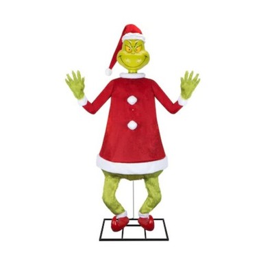 9 FT GIANT ANIMATED DR SEUSS GRINCH OUTDOOR CHRISTMAS PROP ANIMATRONIC