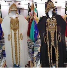 Ramadan Special Eid SALE kimono Long Moroccan New Dubai Kaftan Dress Abaya Gown