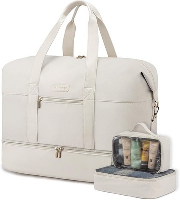 LOVEVOOK Weekender Reisetasche Damen Sporttasche Handgepäck Tasche Groß K