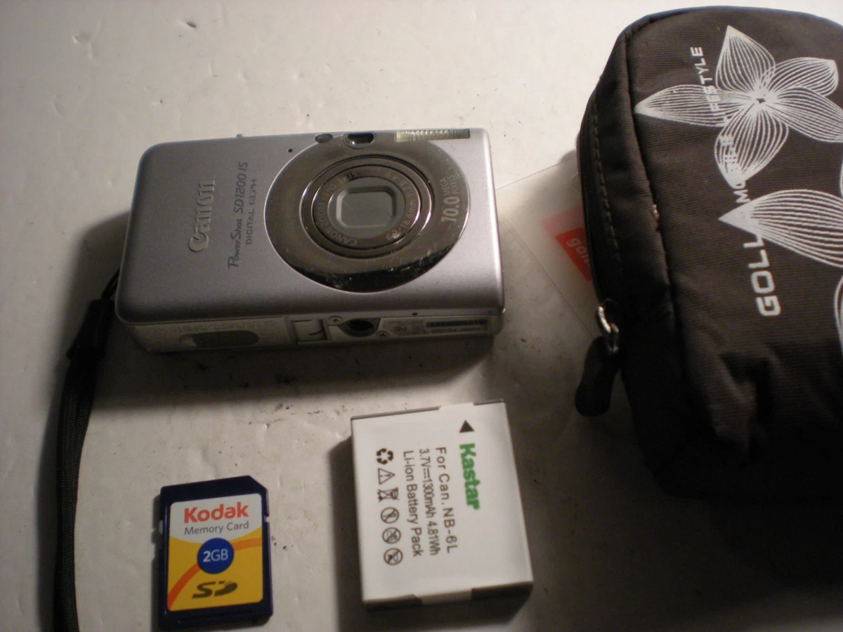 Canon PowerShot SD1200 IS Digital Cameras with PictBridge Support 