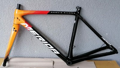 Rennrad Rahmenkit Merida Scultura Team Bahrain McLaren Carbon Disc RH:50cm