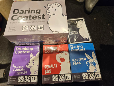 Waghalsiges Gewinnspiel mit Erweiterungen - Sealed