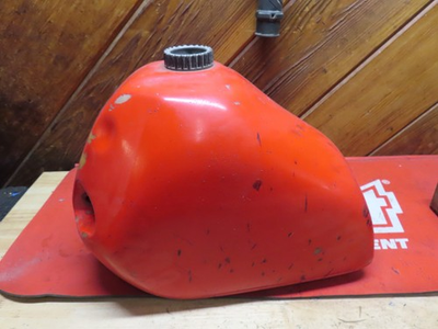 #ad Used Honda 1981 1982 ATC185s Fuel tank painterd red aftermarket $76.00