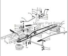 Transmission Drive Belt Castel Garden XD140, SD98, Mountfield 1438M, 1538M T38