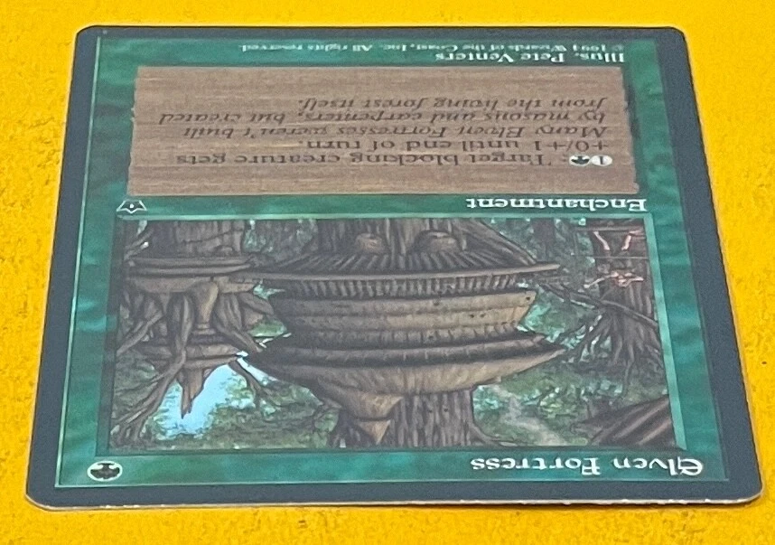 MTG ELVEN FORTRESS (Venters) Fallen Empire (Wyvern Back) (OldManMTG 010-541) - Image 4 of 4