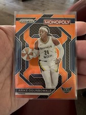 2024 Panini Prizm Monopoly WNBA Arike Ogunbowale #WNBA14 ORANGE /124 SP 💥💥