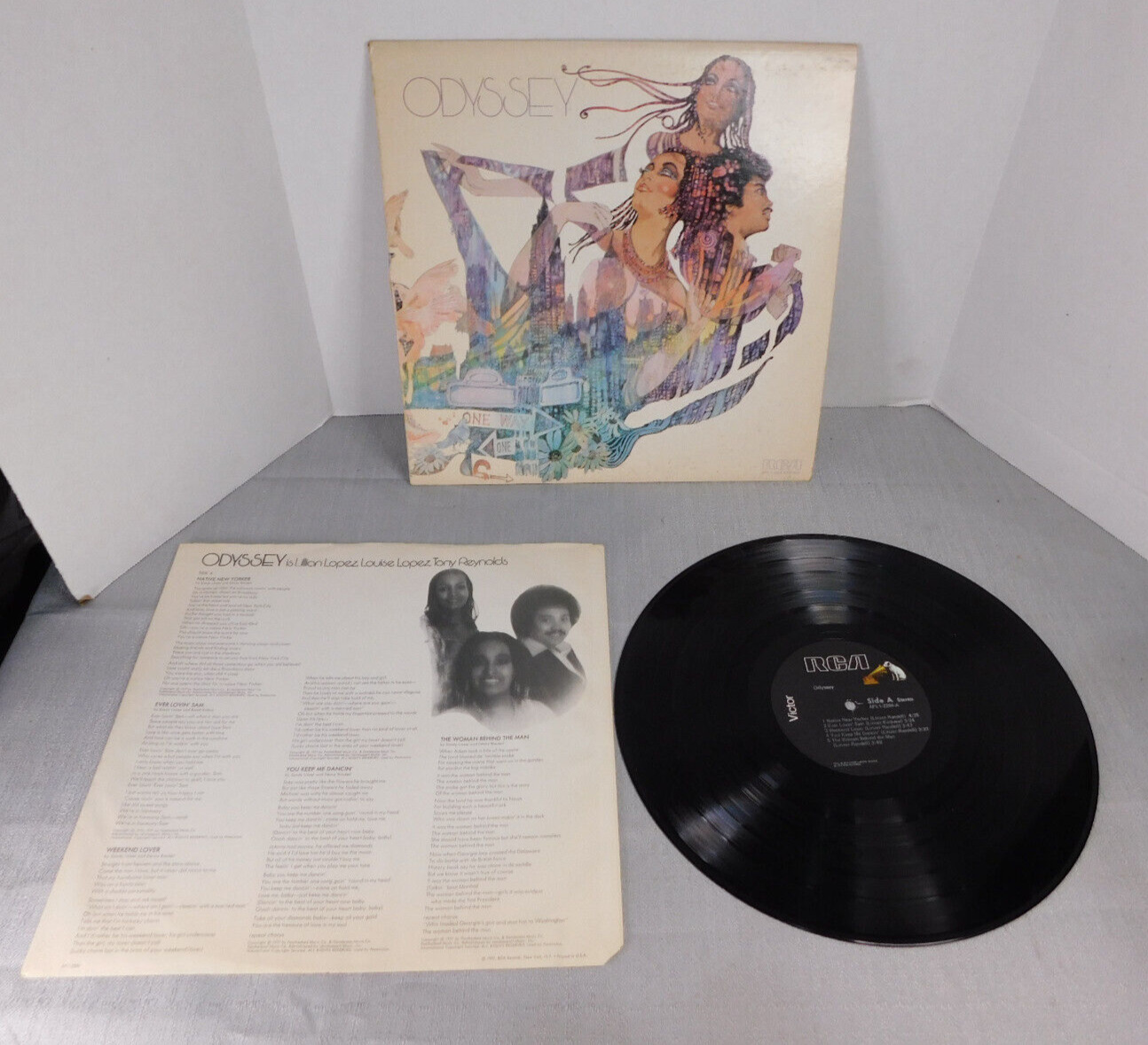 Odyssey –"Odyssey" Vinyl LP 1977 RCA Funk Soul Disco