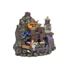 Death Valley Mine Animated Halloween Village with LED Lights and Music NEW