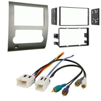 Double DIN Car Stereo Install Kit for 2008-2012 Nissan Titan W/factory Amplifier