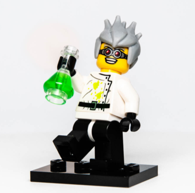 Lego CMF Series 4 Minifigure - Crazy Mad Scientist (col04-16) 8804