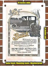 Metal Sign - 1917 Buick Five Passenger Sedan - 10x14 Inches