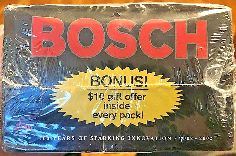 NEW UNOPEN CASE 2002 NASCAR Press Pass Bosch 100-Year RACING cards FREE SHIPPING - Image 3 of 3