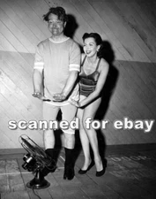 RED SKELTON AND LEGGY  ANN  MILLER CANDID     8X10 PHOTO 13