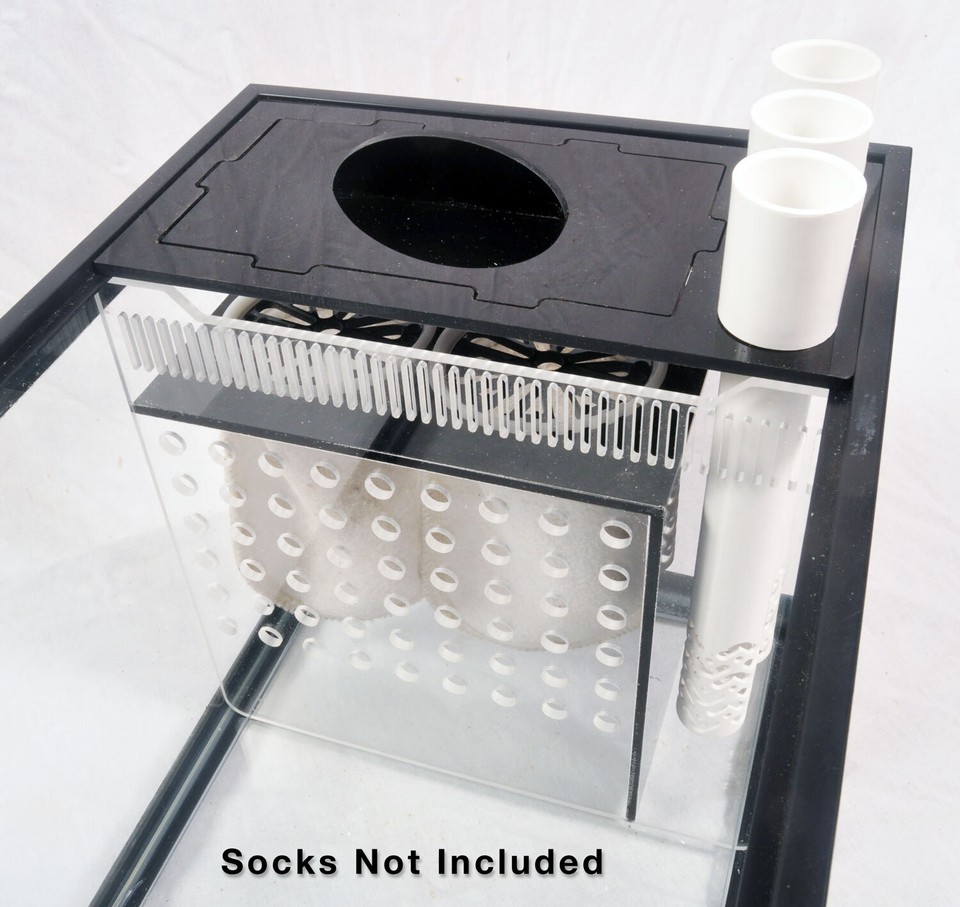 EzBuild Ultimate 29-Gallon Refugium/Sump Kit – 5 Chamber Adjustable – Marine Biosystems