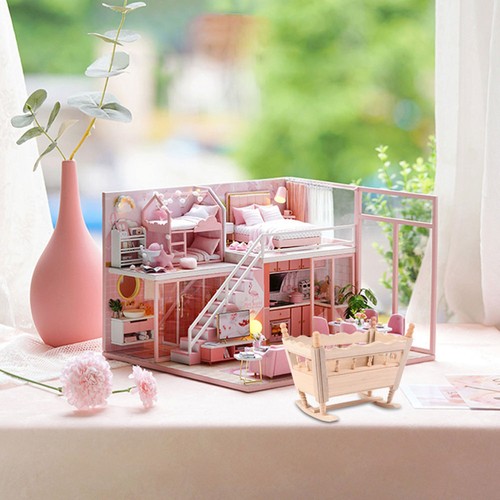 2 Pcs Mini-Möbelmodell Baby Kind Puppenstubenmöbel Miniaturmöbel Für - 第 3/12 張圖片