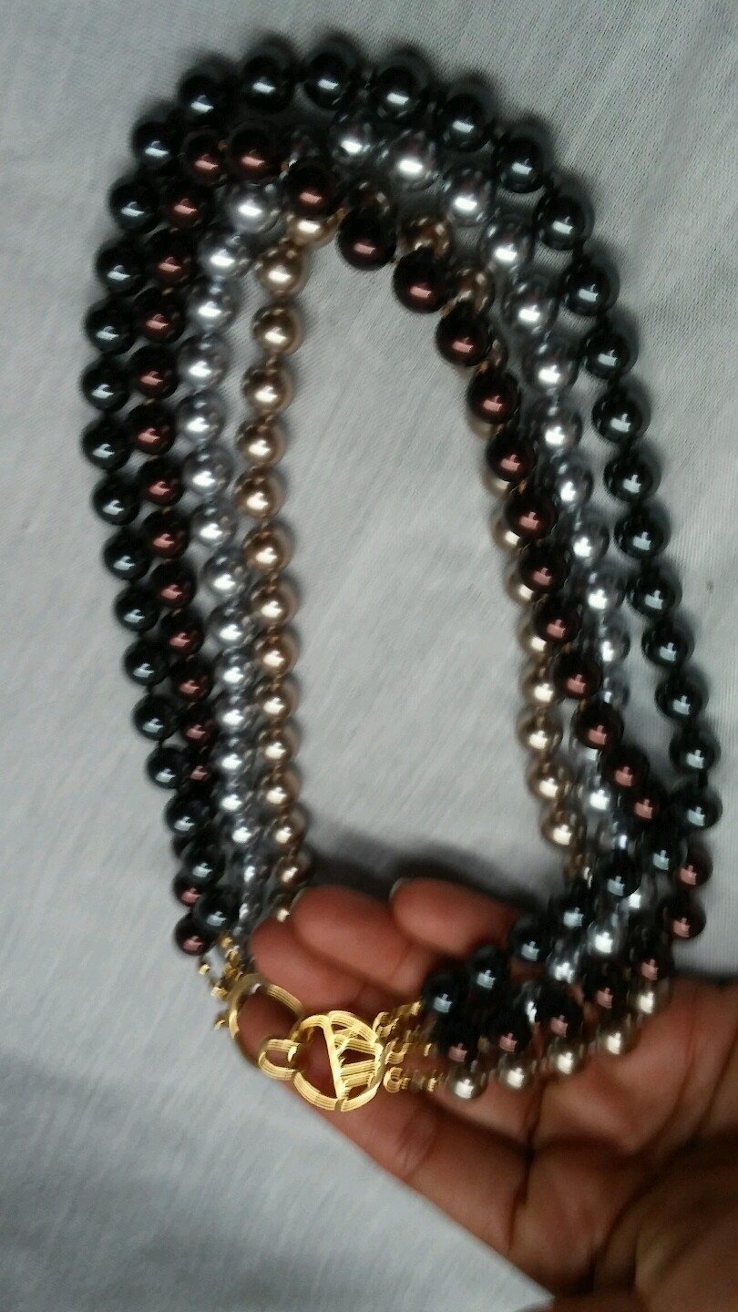 Classy  statement Vtg. KJL Kenneth Jay Lane multi… - image 2