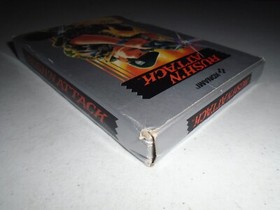 Rush 'n Attack 5-Screw, Hang-Tab, Konami ☆☆ Autentico CIB Completo Nintendo NES