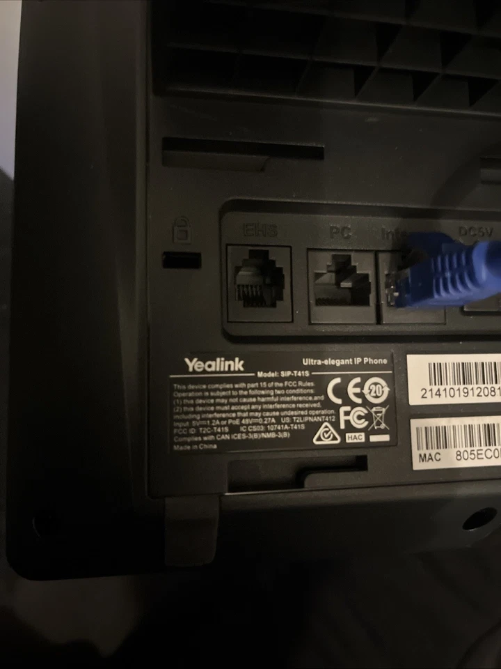 Téléphone Yealink SIP-T41S - Photo 2/2