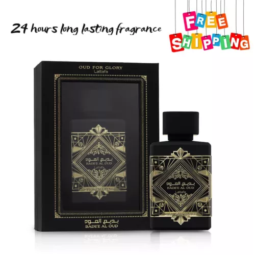 Bade'e al Oud For Glory by Lattafa perfume unisex EDP 3.3 / 3.4 oz New in Box - Bild 4 von 9